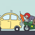 【バイク事故】対自動車の過失割合はどうなる？
